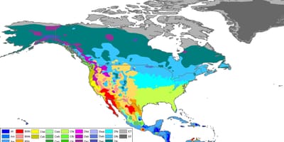 Canadá pronóstico del tiempo mapa