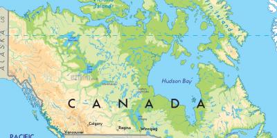 Mapa oficial de Canadá